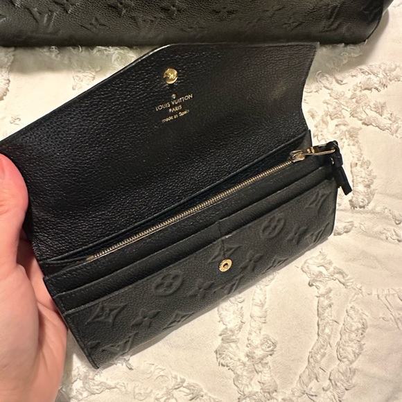 💯 Authentic Louis Vuitton Empreinte long Wallet - Picture 7 of 9